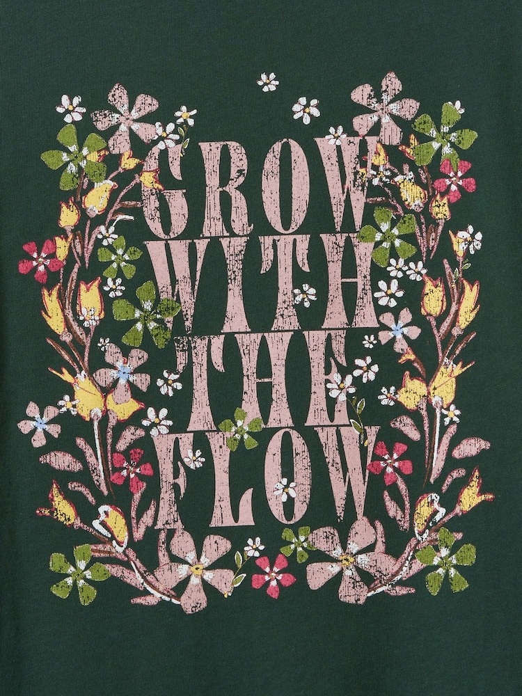 Gap Green Graphic T-Shirt (4-13yrs) - Image 4 of 4 Gap Green Graphic T-Shirt (4-13yrs) - Image 4 of 4