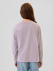Gap Purple Universe Long Sleeve Graphic T-Shirt - Image 3 of 8