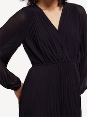 The Kooples Black Pleated Maxi Dress - Image 5 of 5