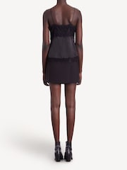 The Kooples Black Lace Vest Top - Image 3 of 7