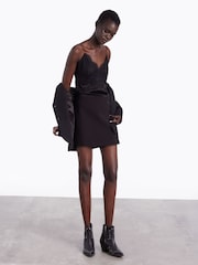 The Kooples Black Lace Vest Top - Image 4 of 7