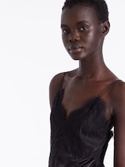 The Kooples Black Lace Vest Top - Image 5 of 7