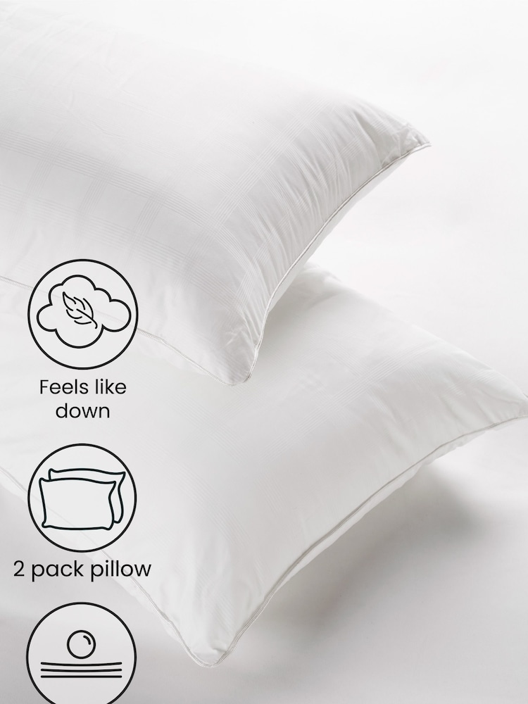 Soft King Size Feels Like Down Pillow - Image 3 of 3