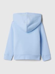 Gap Blue Logo Sherpa-Lined Zip Hoodie (6mths-5yrs) - Image 2 of 2