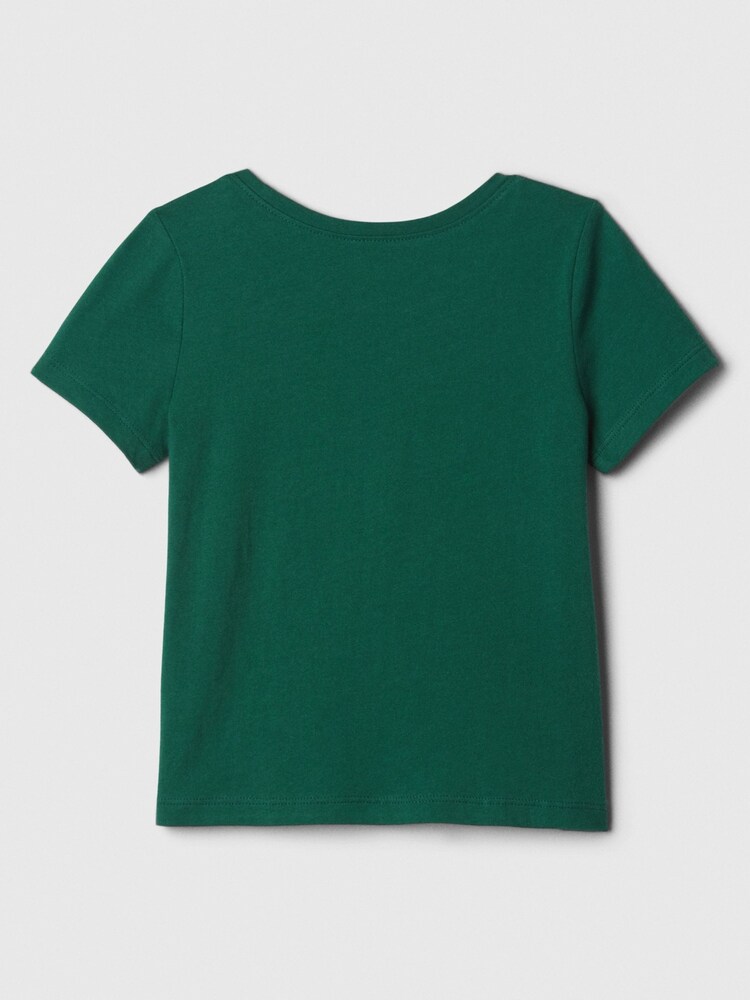 Gap Green Logo Graphic Short Sleeve T-Shirt (6mths-5yrs) - Image 2 of 3