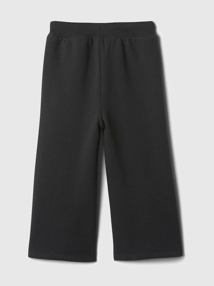 Gap Black Halloween Cat Logo Wide-Leg Pull On Trousers (6mths-5yrs) - Image 2 of 3
