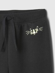 Gap Black Halloween Cat Logo Wide-Leg Pull On Trousers (6mths-5yrs) - Image 3 of 3