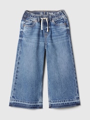 Gap Blue Soft Pull On Baggy Jeans (6mths-5yrs) - Image 1 of 4