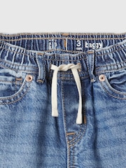 Gap Blue Soft Pull On Baggy Jeans (6mths-5yrs) - Image 3 of 4