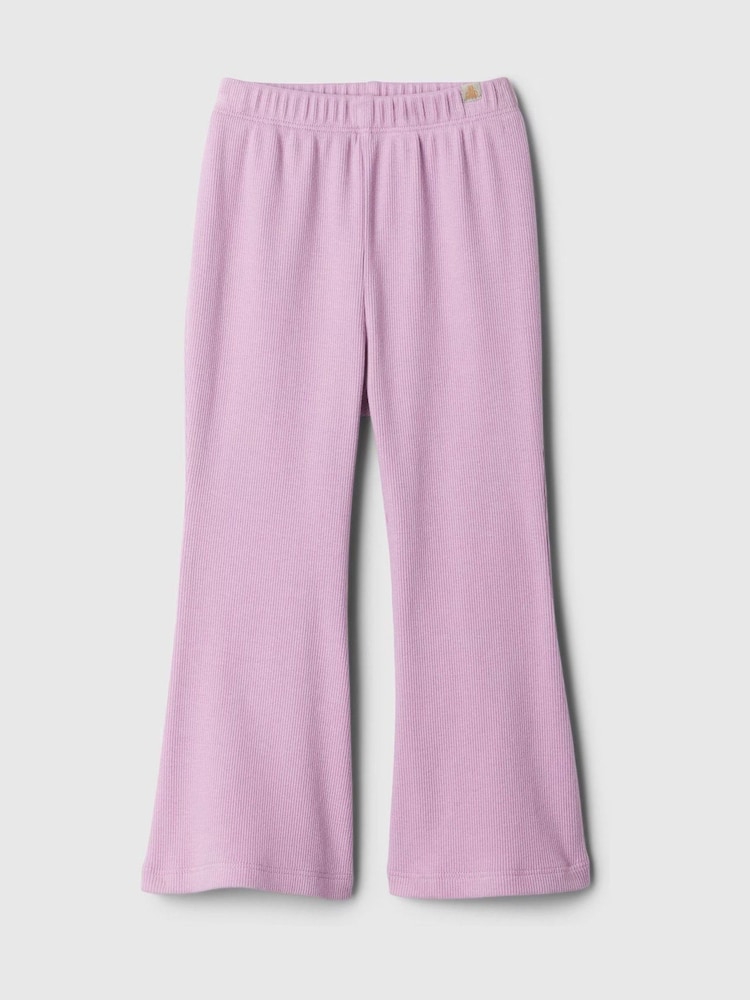 Gap Purple Flare Basic Cotton Leggings (6mths-5yrs) - Image 1 of 3