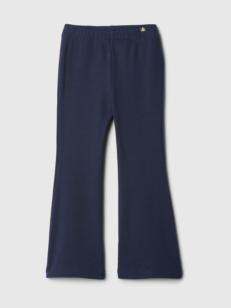Gap Blue Flare Basic Cotton Leggings (6mths-5yrs) - Image 1 of 2