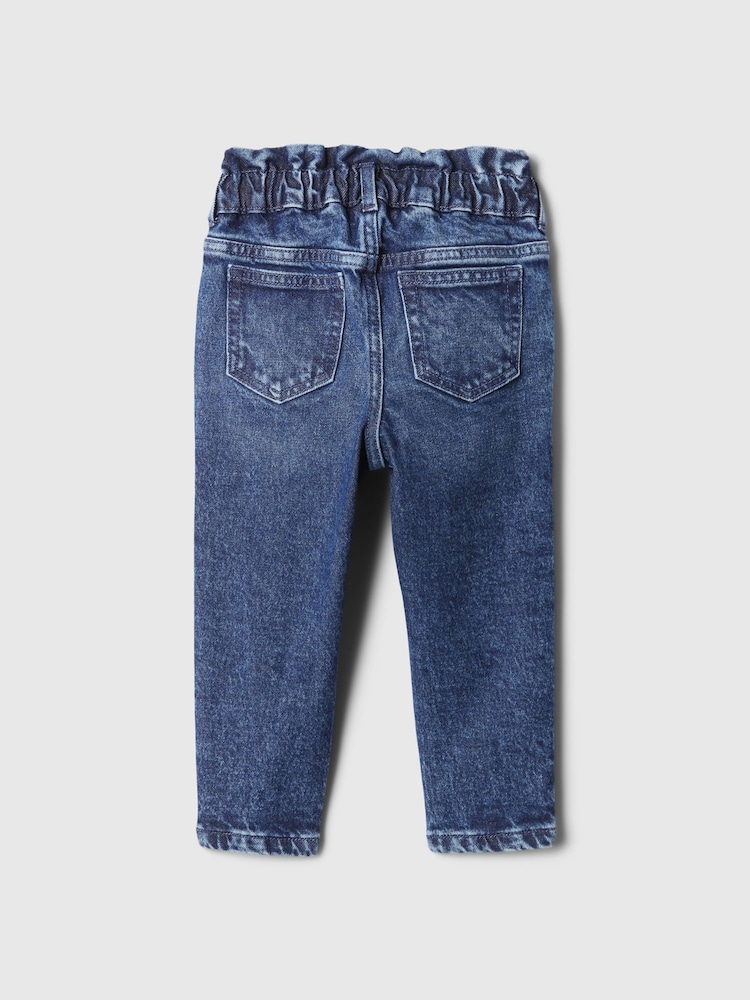Gap Blue Ruffle Mom Jeans (6mnths-5yrs) - Image 2 of 3
