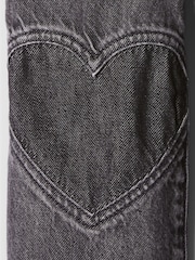 Gap Black Pull On Wide Jeans (6mths-5yrs) - Image 3 of 4