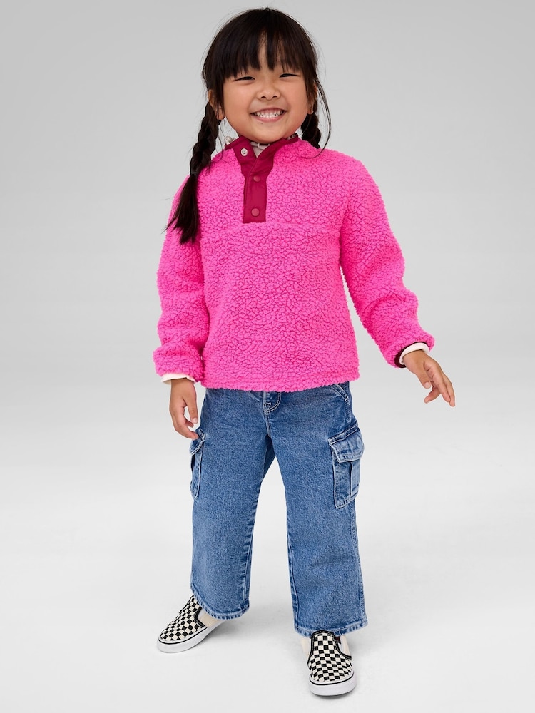 Gap Blue Wide Leg Cargo Jeans (6mths-5yrs) - Image 1 of 5