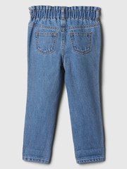 Gap Blue Minnie Mouse Disney Embroidered Mom Jeans (6mths-5yrs) - Image 3 of 4