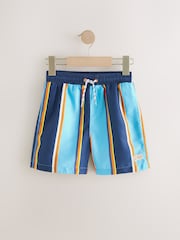Blue Shorts Stripe Swim Shorts (3-16yrs) - Image 4 of 7