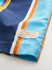 Blue Shorts Stripe Swim Shorts (3-16yrs) - Image 6 of 7