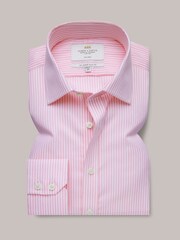 Hawes & Curtis Pink Bengal Stripe 100% Cotton Shirt - Image 2 of 3