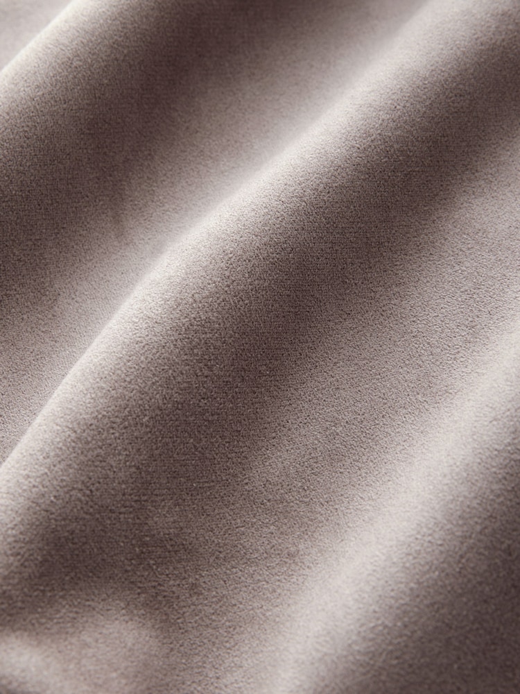 Grey - Suedette Bomber Jacket - Image 8 of 8 Grey - Suedette Bomber Jacket - Image 8 of 8