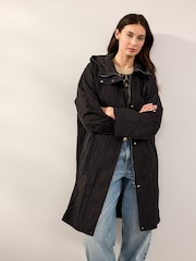 Black Shower Resistant Lightweight Jacket - Image 2 of 7