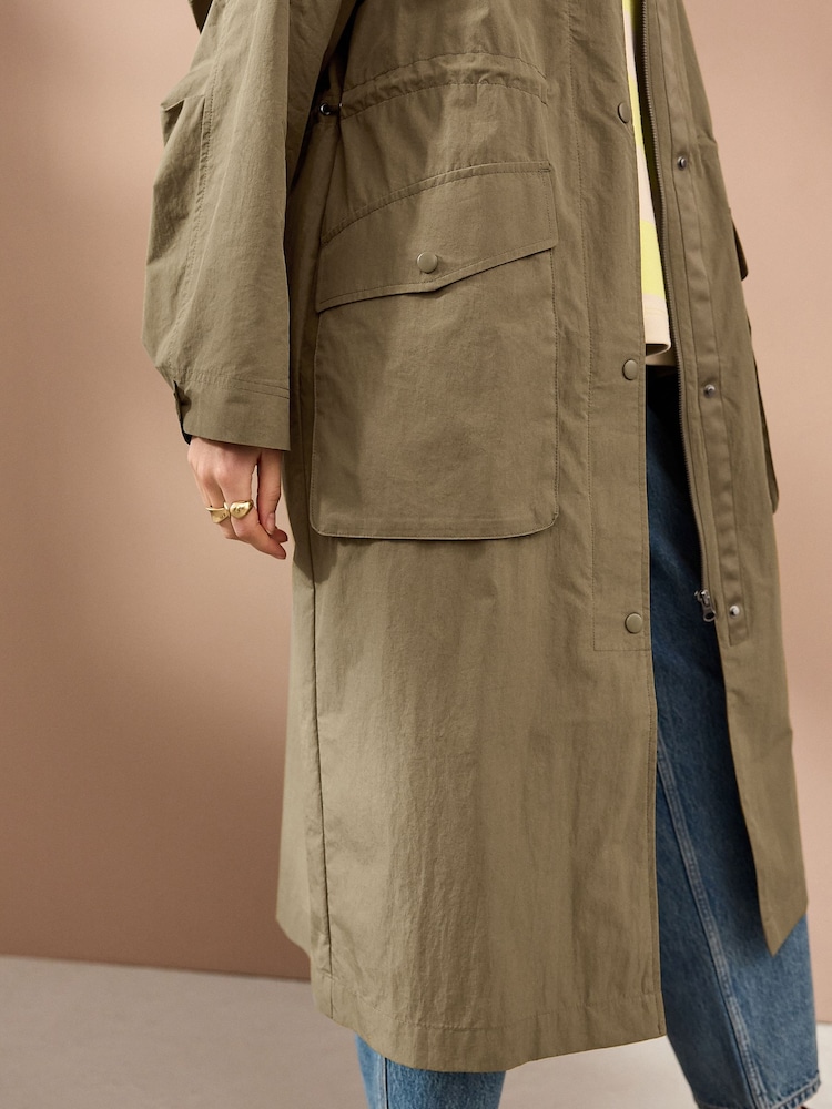 Khaki - Nieprzemakalny płaszcz przeciwdeszczowy - Image 5 of 8