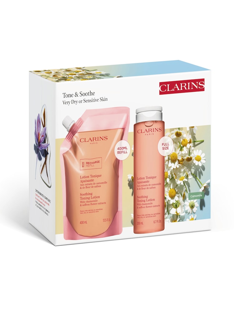 Clarins Soothing Toning Lotion + Refill - Image 2 of 5