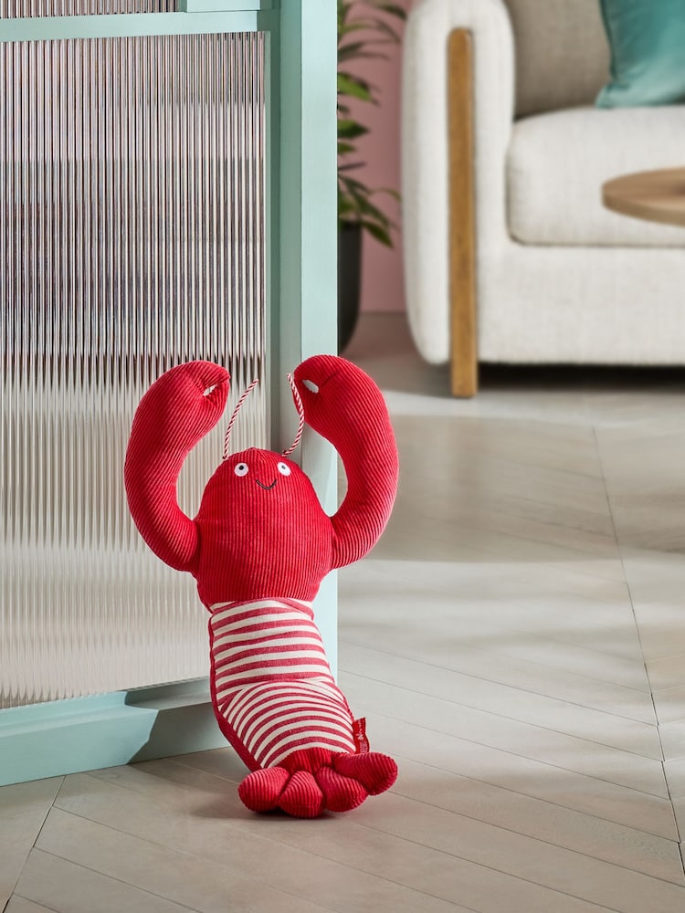 Red Coastal Lobster Doorstop - Image 1 of 5