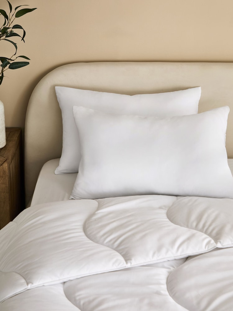 Set of 2 Firm Ultra Allergy Defence Pillows - Image 1 of 4