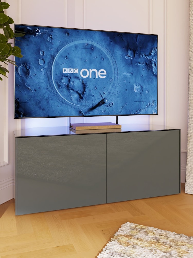 Frank Olsen Grey Intel SMART Corner TV Unit - Image 1 of 6