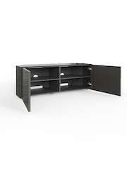 Frank Olsen Grey Intel SMART Corner TV Unit - Image 4 of 6