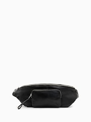 AllSaints Black Spitalfields Bumbag - Image 2 of 7