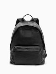 AllSaints Black Carabiner Backpack - Image 3 of 7