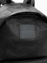 AllSaints Black Carabiner Backpack - Image 6 of 7