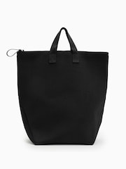 AllSaints Black Juno Backpack - Image 3 of 6