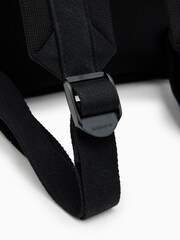 AllSaints Black Juno Backpack - Image 4 of 6