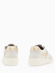 AllSaints White/Gold Vix Multi Sneakers - Image 3 of 7