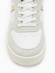 AllSaints White/Gold Vix Multi Sneakers - Image 6 of 7