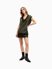AllSaints Green Bern Tank - Image 4 of 8