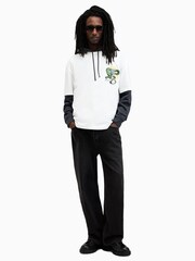 AllSaints White Krait Short Sleeve Crew T-Shirt - Image 6 of 9