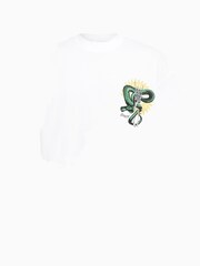 AllSaints White Krait Short Sleeve Crew T-Shirt - Image 9 of 9