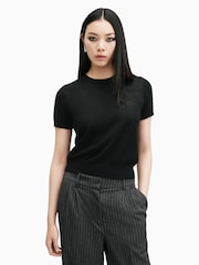 AllSaints Black Bern T-Shirt - Image 5 of 6