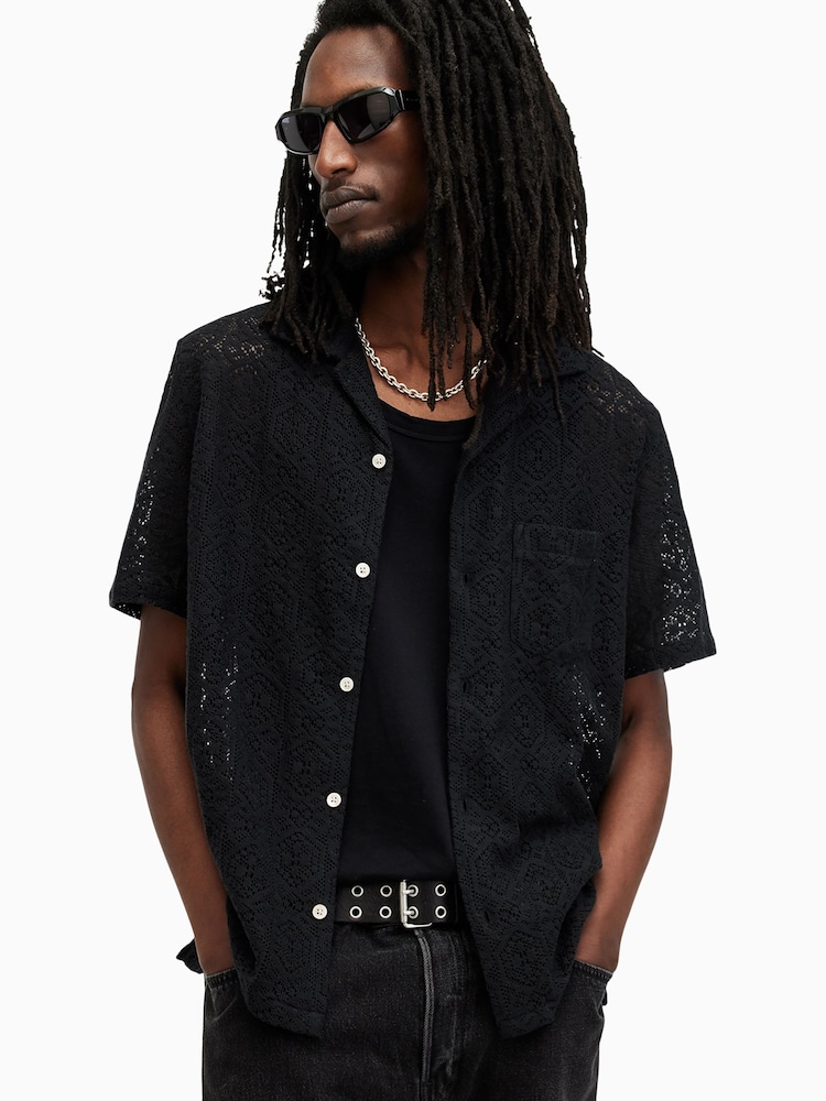 AllSaints Harden Short Sleeve Shirt - Изображение 1 из 6