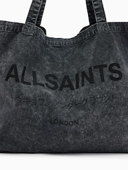 AllSaints Blue Undrground Acid Tote Bag - Image 4 of 5
