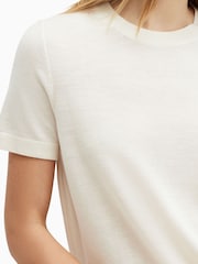 AllSaints White Bern T-Shirt - Image 5 of 8