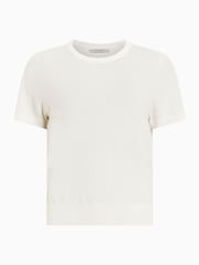 AllSaints White Bern T-Shirt - Image 8 of 8