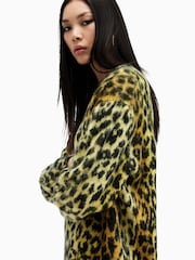 AllSaints Yellow Lex Jumper - Image 2 of 8