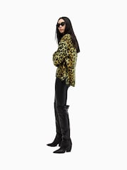 AllSaints Yellow Lex Jumper - Image 4 of 8