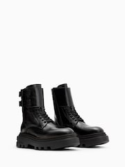 AllSaints Black Zoe Boots - Image 2 of 6