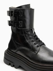 AllSaints Black Zoe Boots - Image 5 of 6