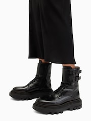 AllSaints Black Zoe Boots - Image 6 of 6